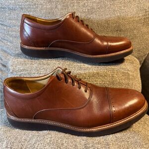 Samuel Hubbard Classic Brown Leather Oxfords